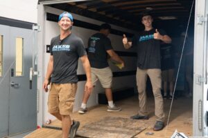 Jake’s Moving & Storage: Jake with professional movers crew